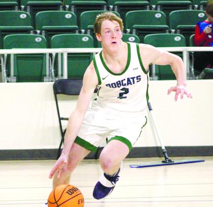 Brendan Rigsbee averaged 15.5 points per game to lead the Bobcats. COURTESY OF GC ATHLETICS