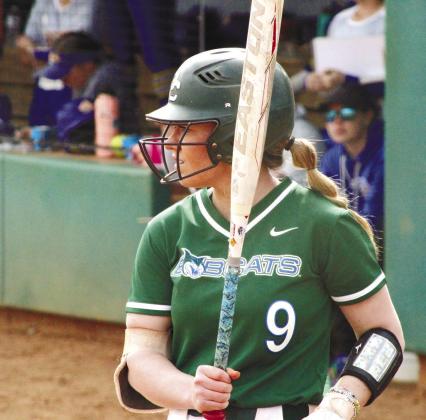 Hitter Kam Caldwell had three triples in five games. COURTESY OF GC ATHLETICS